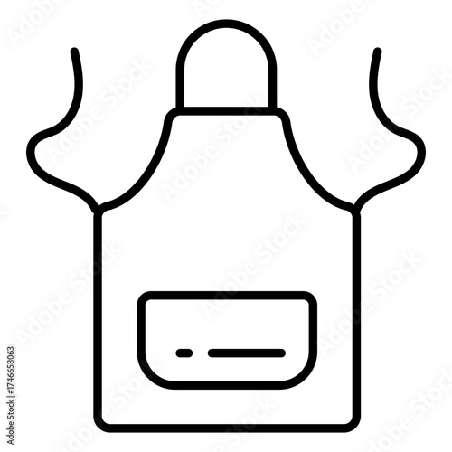 Premium download icon of apron