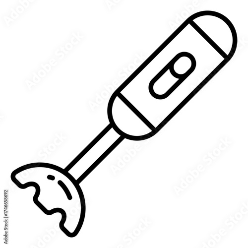A premium download icon of hand blender 