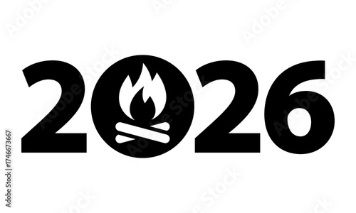 2026 - campfire, camping bonfire, fire, camp