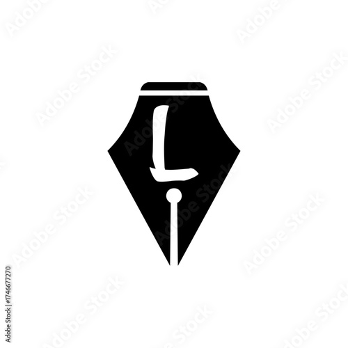 Initial L Logo Design Vector Illustration