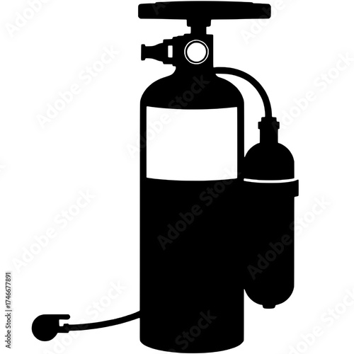fire extinguisher vector illustration