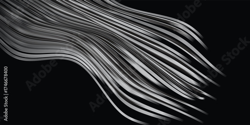 Scribble line set. a collection of parallel strokes and stacked waves. Hand Drawn lines in Pencil. Charcoal smears. Vector logo design element