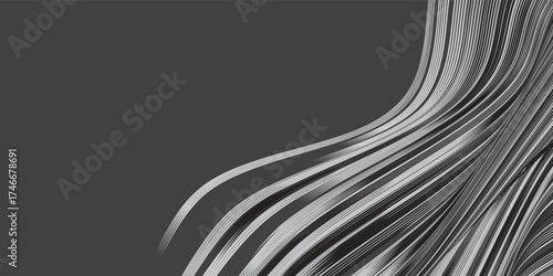 Scribble line set. a collection of parallel strokes and stacked waves. Hand Drawn lines in Pencil. Charcoal smears. Vector logo design element