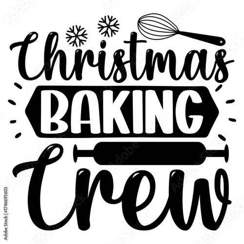 Christmas baking crew