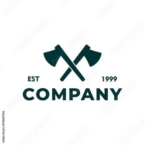 carpentry tool logo design, axe, wood splitter, wood cutter, vector, silhouette, badge, vintage, design, vector, work, logo, axe, wood, carpenter, tool, icon, carpentry, lumberjack, set, silhouette