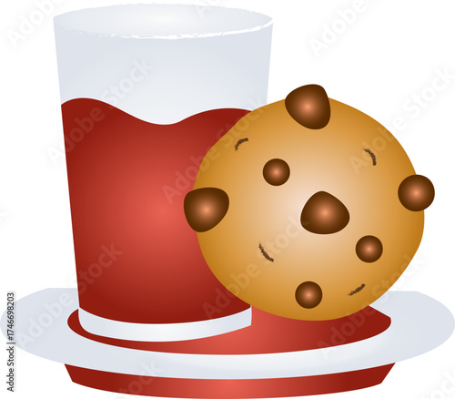 Milk Merry Christmas Illustration Style
