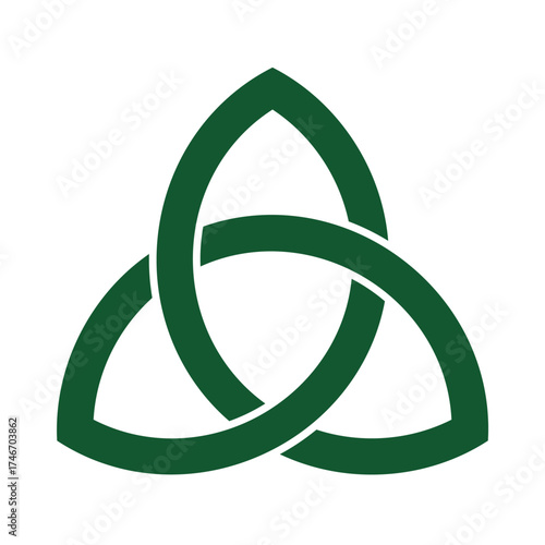 Celtic Trinity Knot, Triquetra Logo