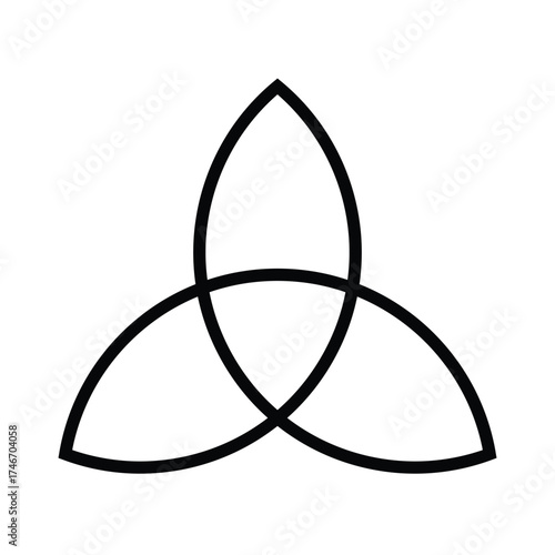 Celtic Trinity Knot, Triquetra Logo
