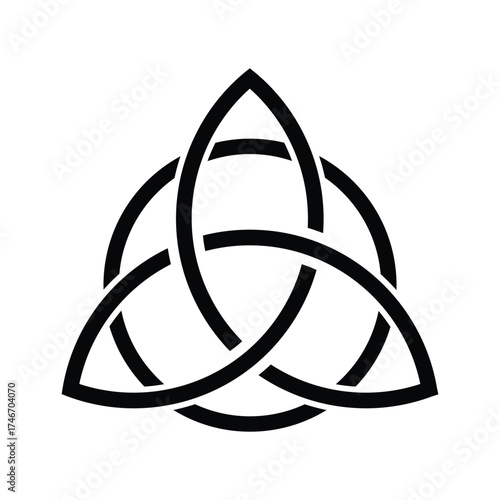 Celtic Trinity Knot, Triquetra Logo