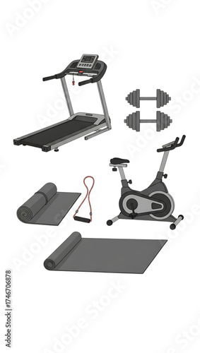 Get inspired for your fitness journey with this collection of gym equipment for strength training