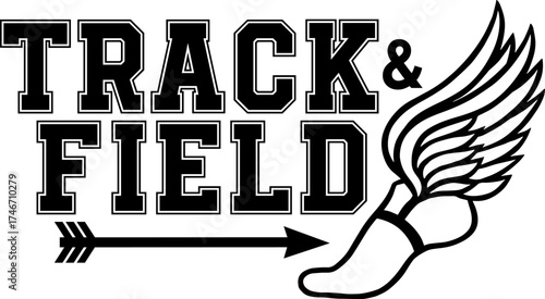 Track .Track and Field Sport. CC XC Cross Country. Vector logo illustration silhouette clipart. Digital Download.