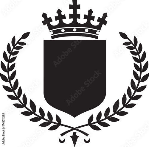 20 Heraldic Silhouette Set