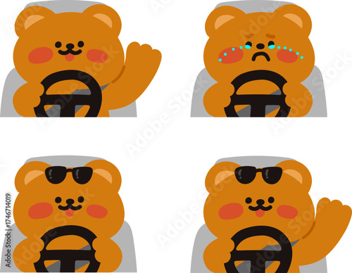 운전 캐릭터