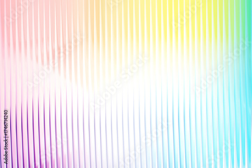 Abstract pastel color background with vertical line isolated on white background