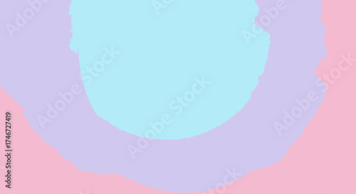 Abstract Pastel Layers: A soft, layered composition of pastel colors creating a modern and aesthetically pleasing design, evoking a sense of calm and artistic expression.