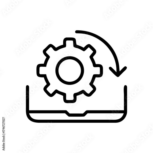 Software Update Setting Icon