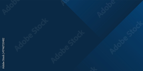 Abstract background gradient dark navy blue banner simple abstract
