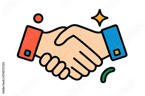 United Hands: Dynamic Handshake for Partnership Success