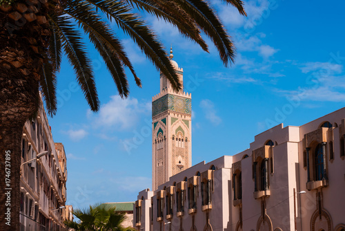 Hassan II mosque in Casablanca city, Morocco