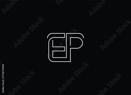 EP Creative Letter Combination Logo
