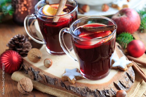 glühwein zur Adventszeit