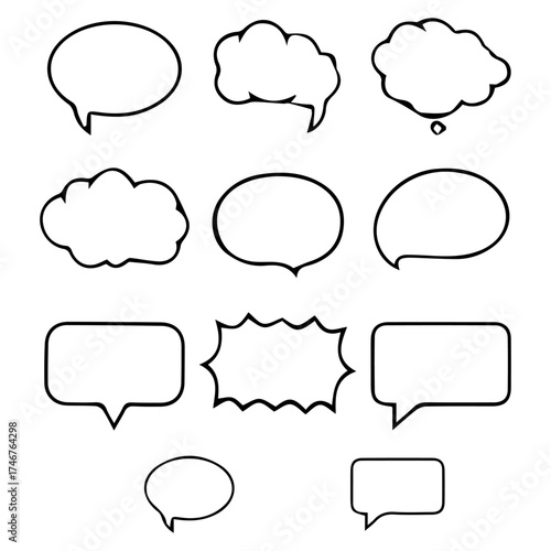 Printable Comic Strip Worksheet – French “Créer ma BD !” Speech Bubble Cutouts for Kids & Educators