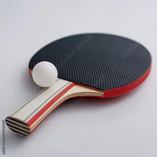 Obraz na płótnie Tennis Forehand Loop with White Background