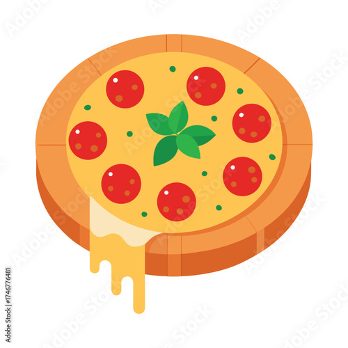 pizza vector illustration