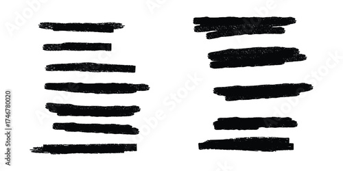 Black marker lines on white background