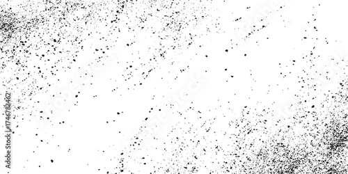 Abstract texture dust particle and dust grainy scratches and stains grunge effect, old and grainy sketch abstract to Create Distressed overlay grunge  texture vector illustration