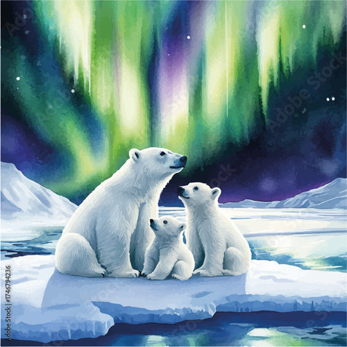 Aus der Serie: Süße Bären im Eis