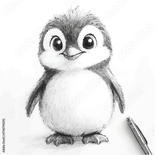 Aus der Serie: Pinguine zum Knuddeln