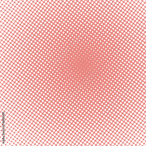 Pop art creative concept colorful comics book magazine cover. Polka dots colorful background. Cartoon halftone retro pattern. Abstract template design for poster, card, sale banner, empty bubble