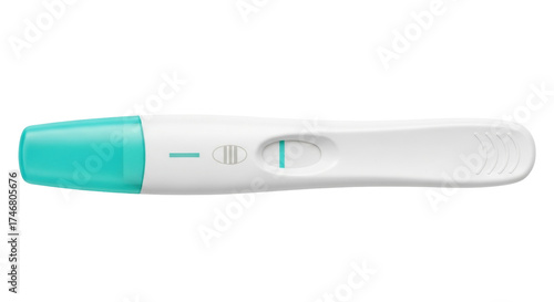 Принти на полотні Isolated pregnancy test showing positive result, indicating confirmation of preg