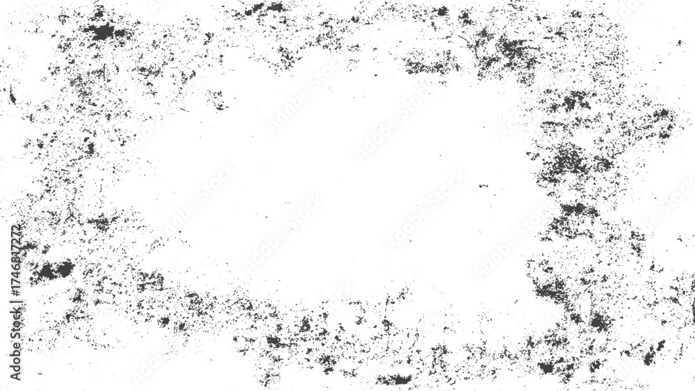 Obraz premium Abstract grunge texture with monochrome distressed overlay for urban design backgrounds and vintage artistic effects 