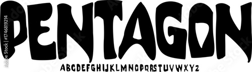 This font can be used for modern graphic design