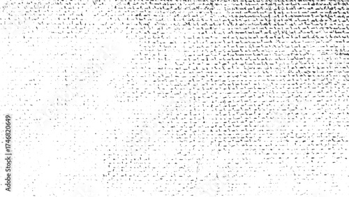 Vintage Fabric Texture Vector with Distressed Hand Drawn Crosshatch Pattern and Grunge Background