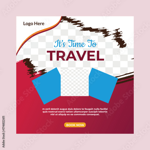 social media post design template
