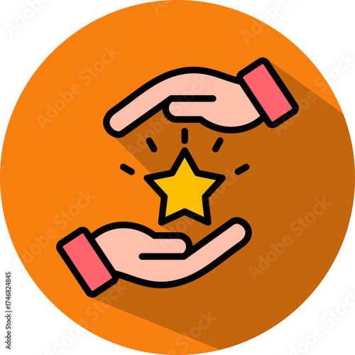 Loyalty isometric icon