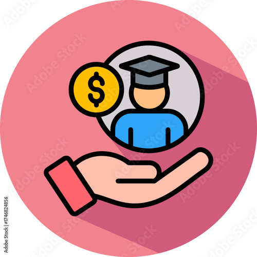 Tuition Assistance isometric icon