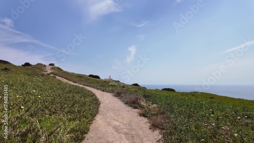 Cabo da Roca Portugal scenic travel outdoor adventure hiking trail ocean landscape nature trip
