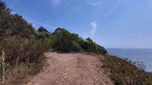 Cabo da Roca Portugal travel adventure video coast landscape ocean walk nature tourism destination