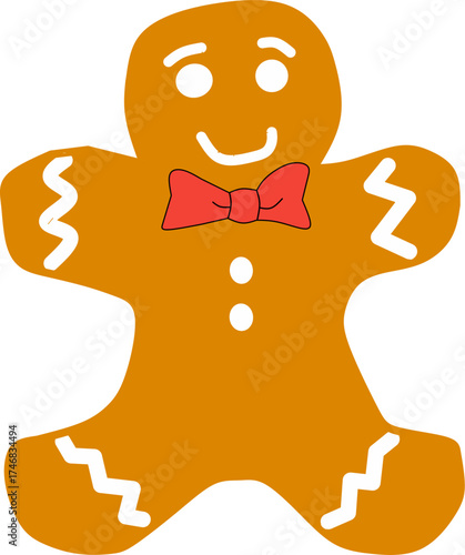 christmas gingerbread man
