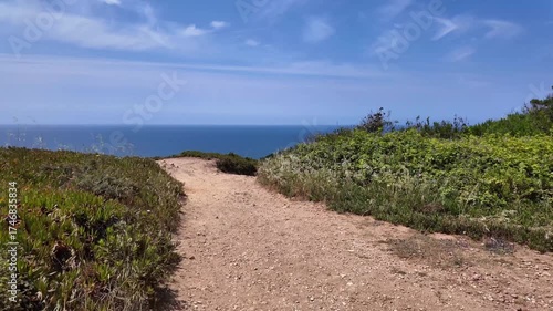 Cabo da Roca Portugal travel video scenic adventure nature hiking ocean coast outdoor tourism landscape