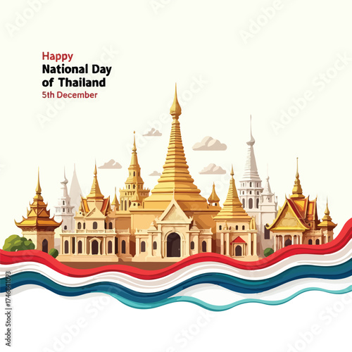royal palace in bangkok thailand,National day of Thailand ,