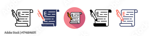 Personal Essay multiple icon