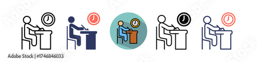 Examination multiple icon