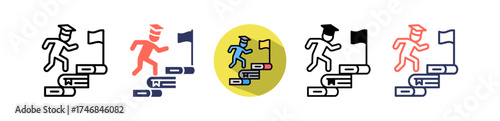 Academic Performance multiple icon