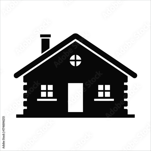 Modern and traditional house silhouette vector collection for architecture and design themes