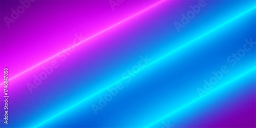 Abstract colourful blue background with light lines for technology design or wallpaper backdrop that conveys motion and glow